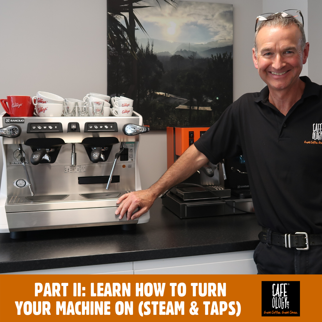 Post Lock Down - Part 2 Turning your coffee machine on steam and taps